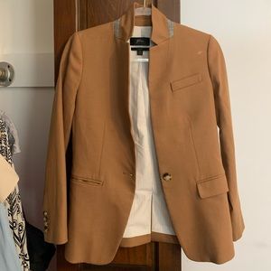 Jcrew regent camel blazer